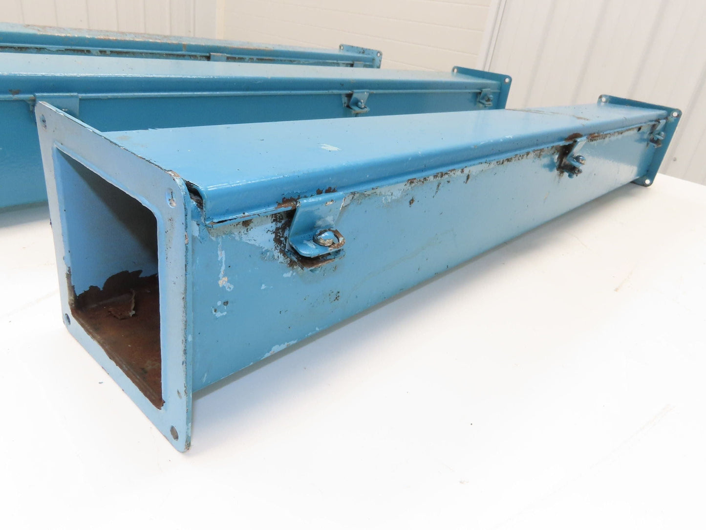 Wiegmann JW43 4"x4" Wireway Straight 36" Feed Through NEMA 12 Hoffman Lot of 3