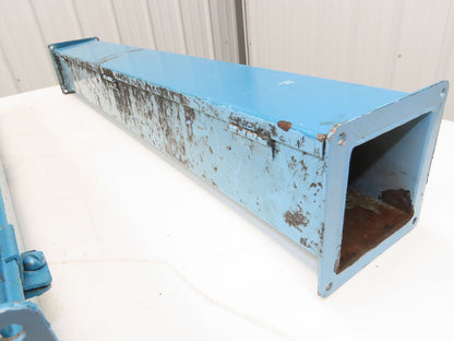 Wiegmann JW43 4"x4" Wireway Straight 36" Feed Through NEMA 12 Hoffman Lot of 3