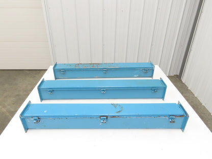 Wiegmann JW43 4"x4" Wireway Straight 36" Feed Through NEMA 12 Hoffman Lot of 3