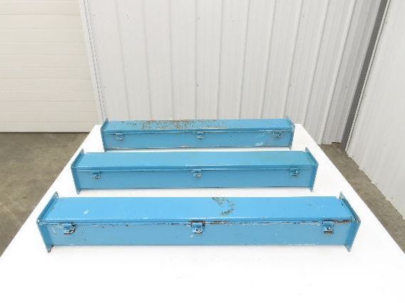 Wiegmann JW43 4"x4" Wireway Straight 36" Feed Through NEMA 12 Hoffman Lot of 3