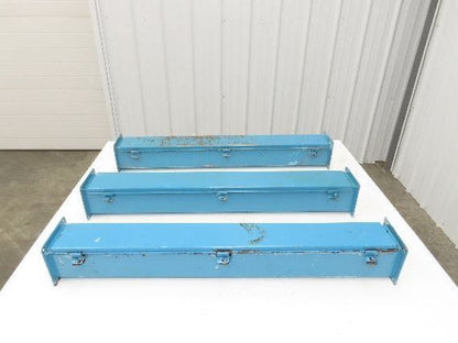 Wiegmann JW43 4"x4" Wireway Straight 36" Feed Through NEMA 12 Hoffman Lot of 3