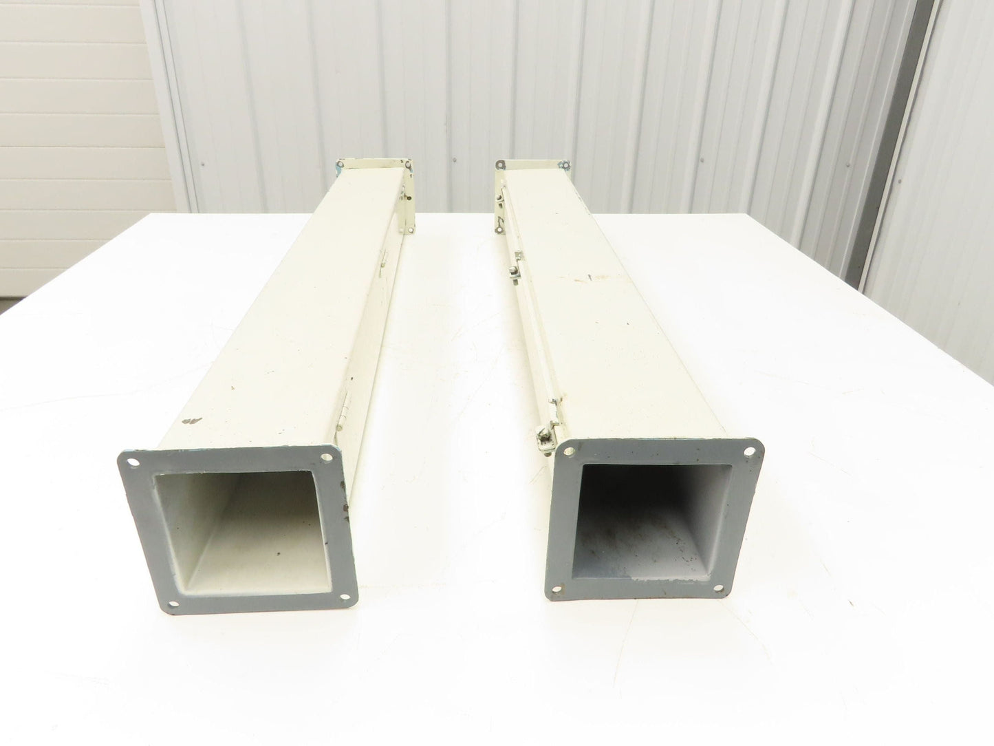 Wiegmann JW43 4"x4" Wireway Straight 36" Feed Through NEMA 12 Hoffman Lot of 2