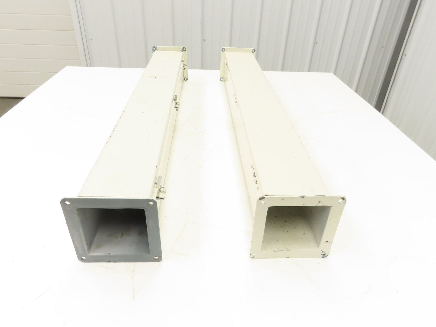 Wiegmann JW43 4"x4" Wireway Straight 36" Feed Through NEMA 12 Hoffman Lot of 2