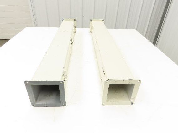 Wiegmann JW43 4"x4" Wireway Straight 36" Feed Through NEMA 12 Hoffman Lot of 2