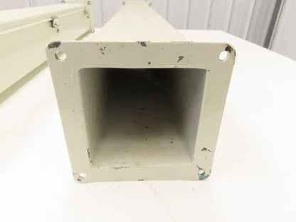 Wiegmann JW43 4"x4" Wireway Straight 36" Feed Through NEMA 12 Hoffman Lot of 2