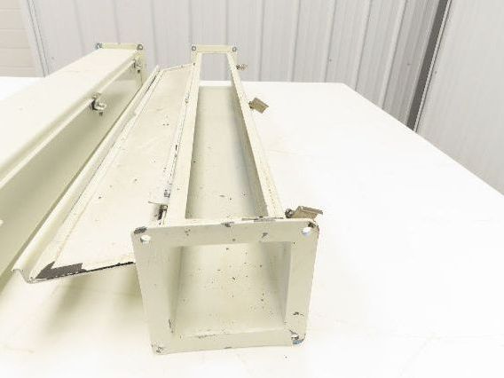 Wiegmann JW43 4"x4" Wireway Straight 36" Feed Through NEMA 12 Hoffman Lot of 2