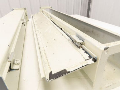 Wiegmann JW43 4"x4" Wireway Straight 36" Feed Through NEMA 12 Hoffman Lot of 2