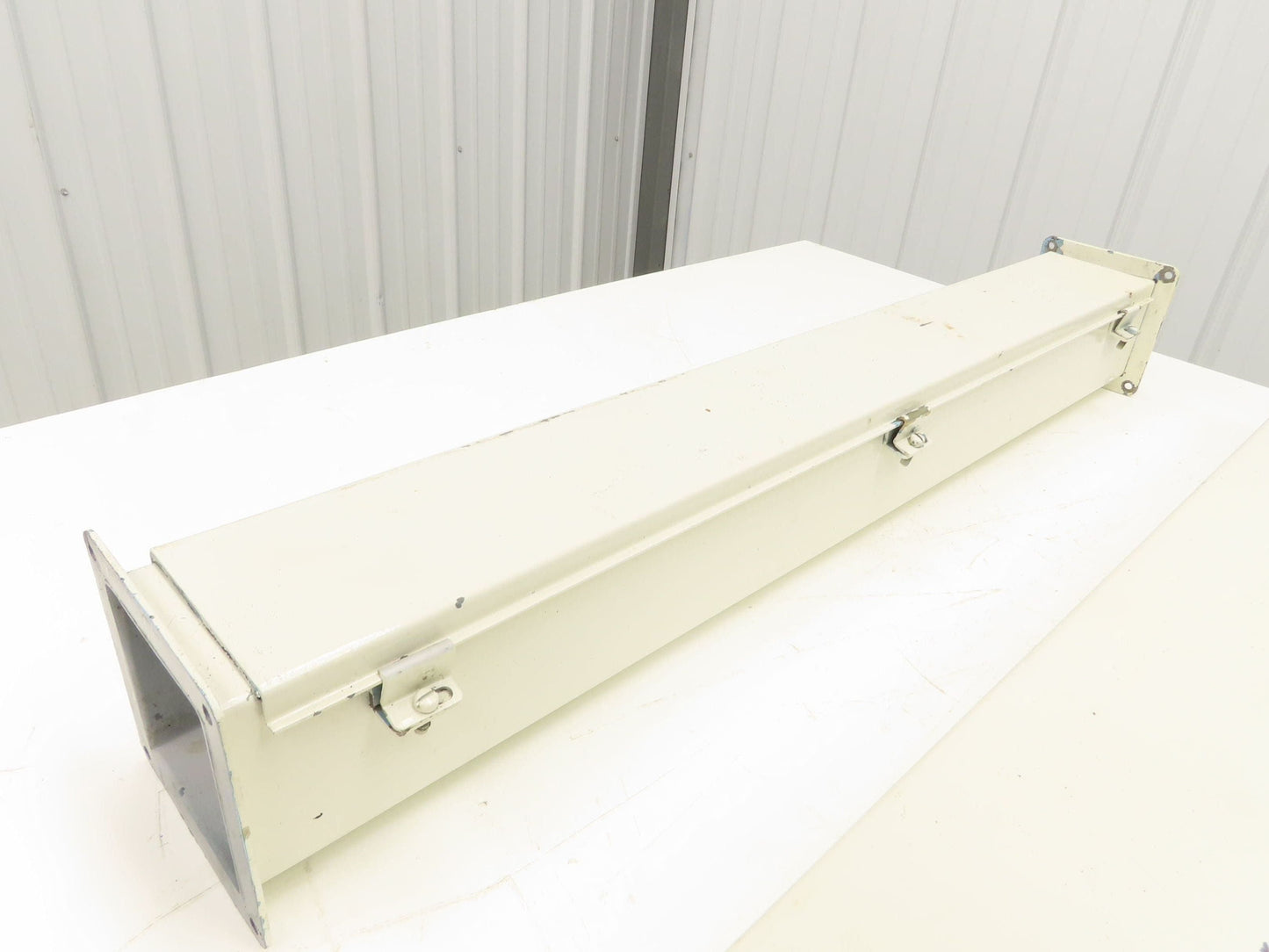 Wiegmann JW43 4"x4" Wireway Straight 36" Feed Through NEMA 12 Hoffman Lot of 2