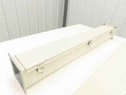 Wiegmann JW43 4"x4" Wireway Straight 36" Feed Through NEMA 12 Hoffman Lot of 2