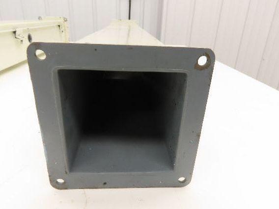 Wiegmann JW43 4"x4" Wireway Straight 36" Feed Through NEMA 12 Hoffman Lot of 2