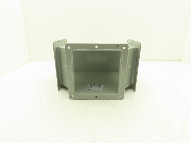 Wiegmann JWT6 6"x6" Wireway Tee Feed-Through NEMA 12 Hoffman