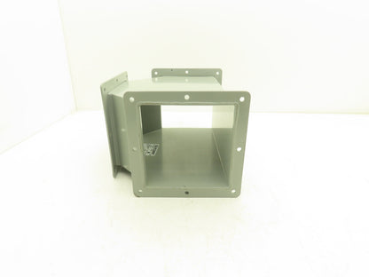 Wiegmann JWT6 6"x6" Wireway Tee Feed-Through NEMA 12 Hoffman