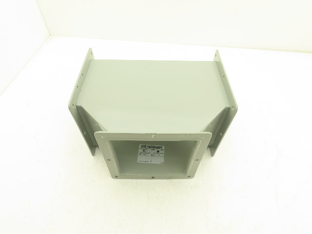 Wiegmann JWT6 6"x6" Wireway Tee Feed-Through NEMA 12 Hoffman