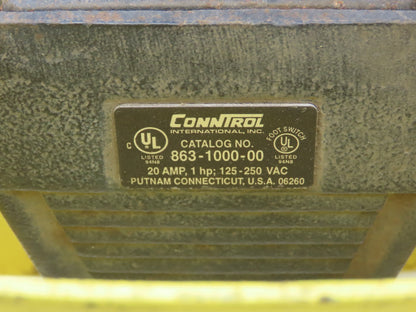 Square D Foot Pedal Switch Shield Yellow Lot of 6