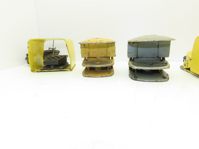 Square D Foot Pedal Switch Shield Yellow Lot of 6