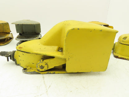 Square D Foot Pedal Switch Shield Yellow Lot of 6
