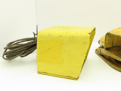 Square D Foot Pedal Switch Shield Yellow Lot of 6