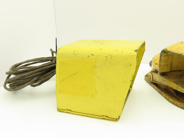 Square D Foot Pedal Switch Shield Yellow Lot of 6