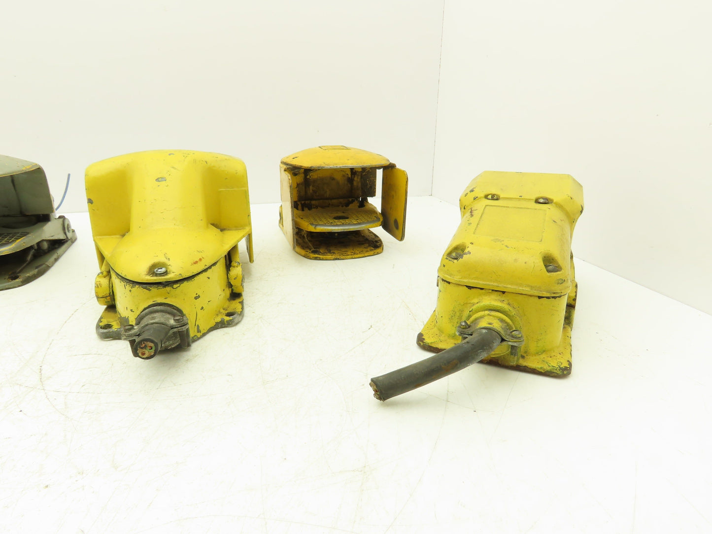 Square D Foot Pedal Switch Shield Yellow Lot of 6