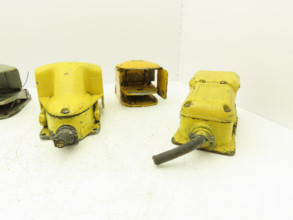 Square D Foot Pedal Switch Shield Yellow Lot of 6