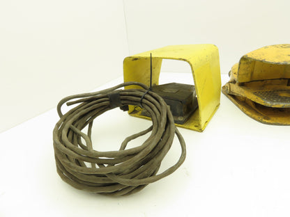 Square D Foot Pedal Switch Shield Yellow Lot of 6