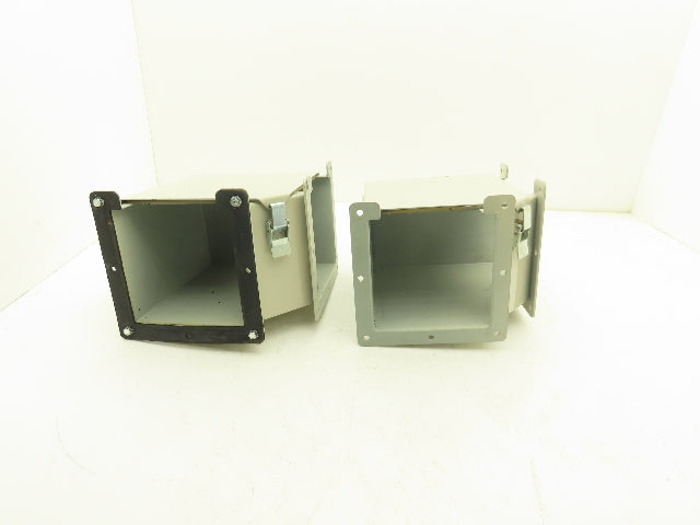 Hoffman F66LE9A 6"x 6" Wireway 90° Elbow Top Opening Lay-In Wiegmann Lot of 2