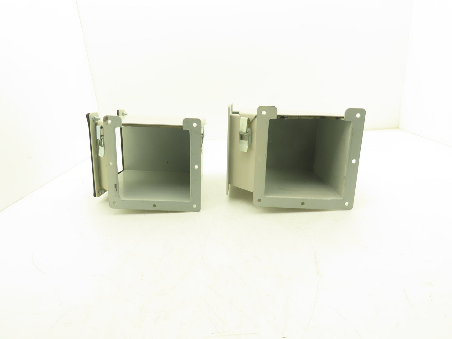 Hoffman F66LE9A 6"x 6" Wireway 90° Elbow Top Opening Lay-In Wiegmann Lot of 2