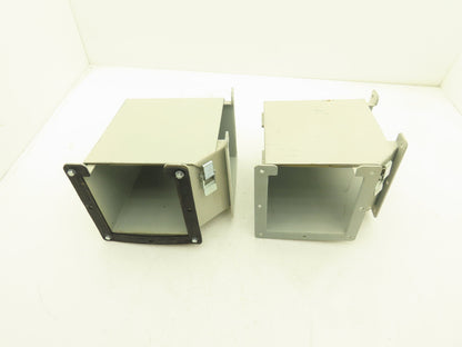 Hoffman F66LE9A 6"x 6" Wireway 90° Elbow Top Opening Lay-In Wiegmann Lot of 2