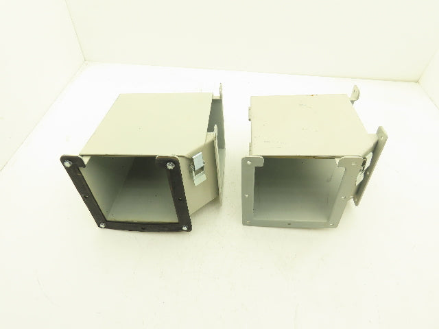 Hoffman F66LE9A 6"x 6" Wireway 90° Elbow Top Opening Lay-In Wiegmann Lot of 2