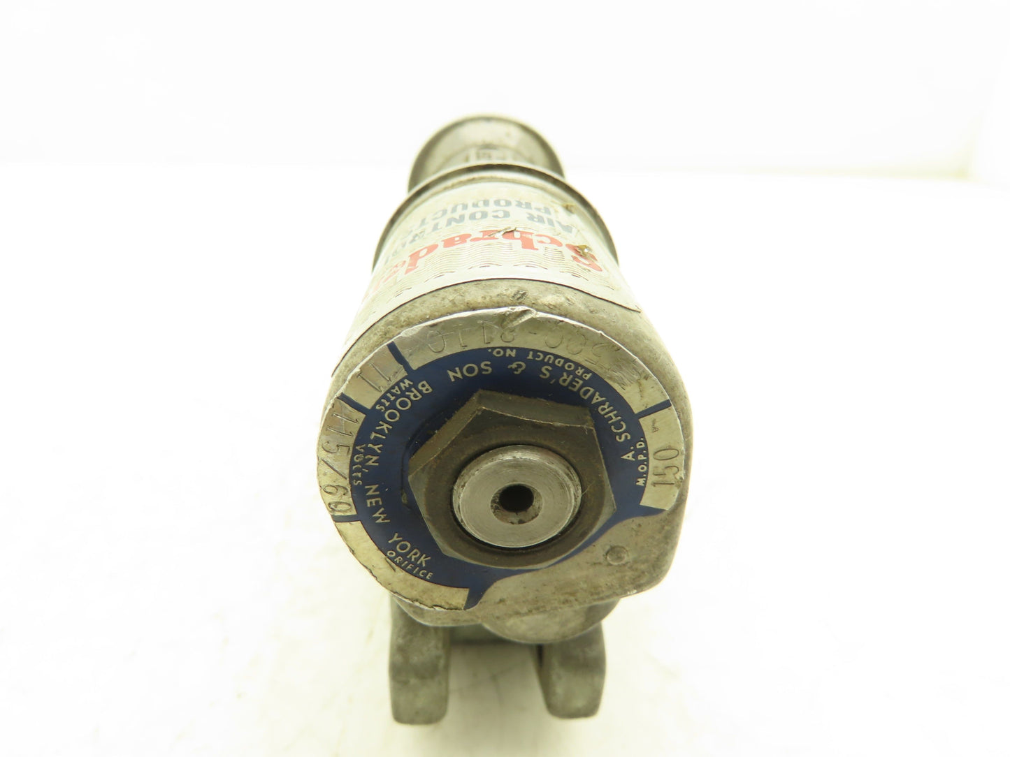 Schrader Pneumatic Solenoid Control Hydraulic/Air Cylinder 250/750psi 3" Stroke