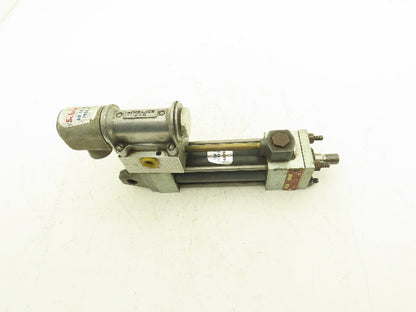 Schrader Pneumatic Solenoid Control Hydraulic/Air Cylinder 250/750psi 3" Stroke