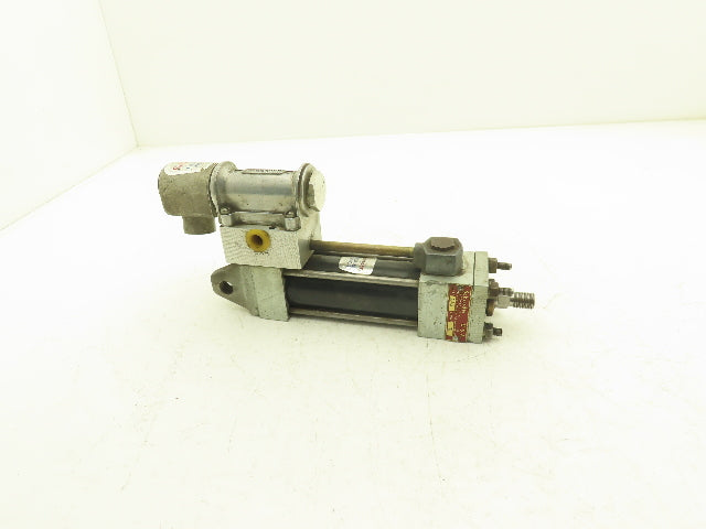 Schrader Pneumatic Solenoid Control Hydraulic/Air Cylinder 250/750psi 3" Stroke