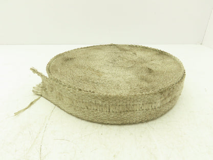 Fiberglass Exhaust Heat Wrap 2" x 1/16" x 60' White Woven Cloth