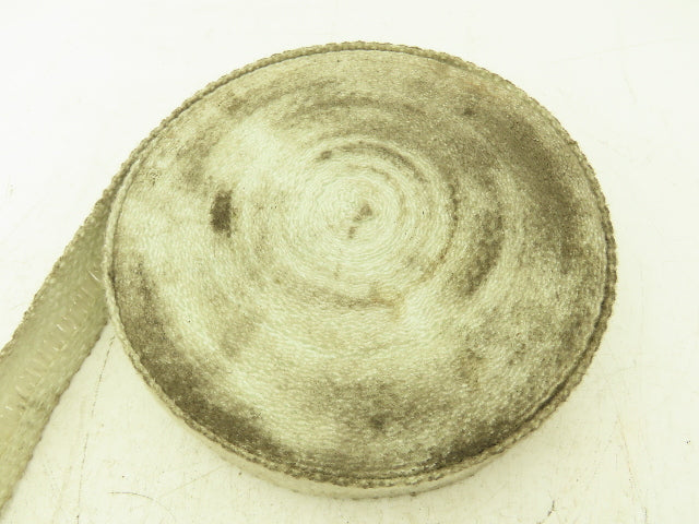 Fiberglass Exhaust Heat Wrap 2" x 1/16" x 60' White Woven Cloth