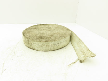 Fiberglass Exhaust Heat Wrap 2" x 1/16" x 60' White Woven Cloth