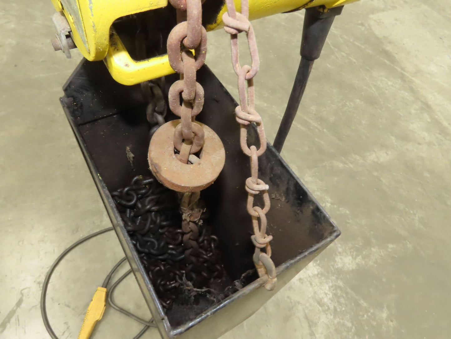 Budgit BEH2516 1/4 Ton Electric Chain Hoist 20' Lift 16 FPM 460 Volt 3PH Tested