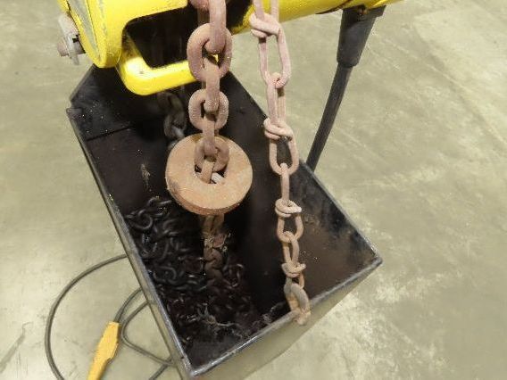 Budgit BEH2516 1/4 Ton Electric Chain Hoist 20' Lift 16 FPM 460 Volt 3PH Tested