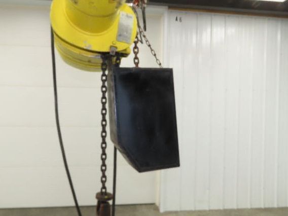 Budgit BEH2516 1/4 Ton Electric Chain Hoist 20' Lift 16 FPM 460 Volt 3PH Tested
