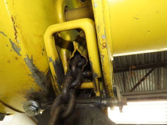 Budgit BEH2516 1/4 Ton Electric Chain Hoist 20' Lift 16 FPM 460 Volt 3PH Tested