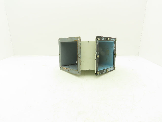 Wiegmann JWL906 6"x6" Wireway 90° Elbow Feed-Through Hoffman