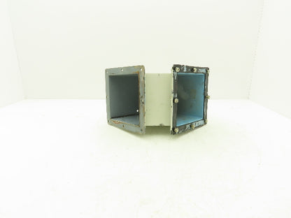 Wiegmann JWL906 6"x6" Wireway 90° Elbow Feed-Through Hoffman