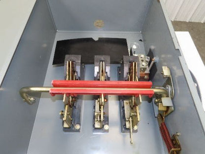 Westinghouse HF-466N Safety Disconnect Switch 600A 600V Fused 3 Pole 4 W 500hp