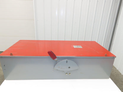 Westinghouse HF-466N Safety Disconnect Switch 600A 600V Fused 3 Pole 4 W 500hp