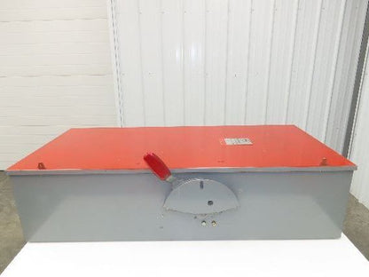 Westinghouse HF-466N Safety Disconnect Switch 600A 600V Fused 3 Pole 4 W 500hp