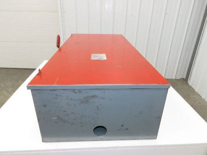 Westinghouse HF-466N Safety Disconnect Switch 600A 600V Fused 3 Pole 4 W 500hp