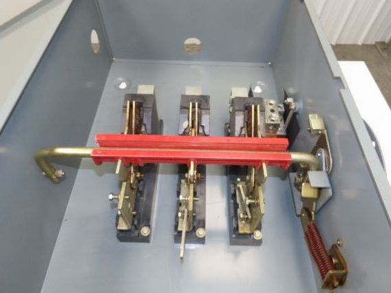 Westinghouse HF-466N Safety Disconnect Switch 600A 600V Fused 3 Pole 4 W 500hp