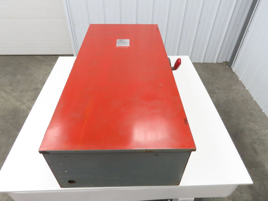 Westinghouse HF-466N Safety Disconnect Switch 600A 600V Fused 3 Pole 4 W 500hp