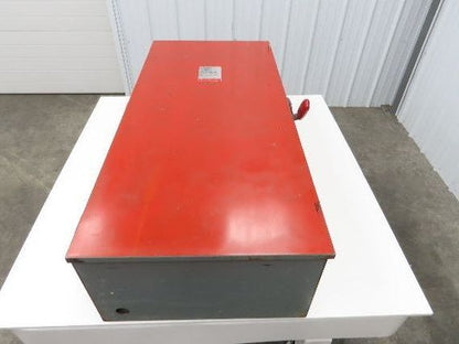 Westinghouse HF-466N Safety Disconnect Switch 600A 600V Fused 3 Pole 4 W 500hp