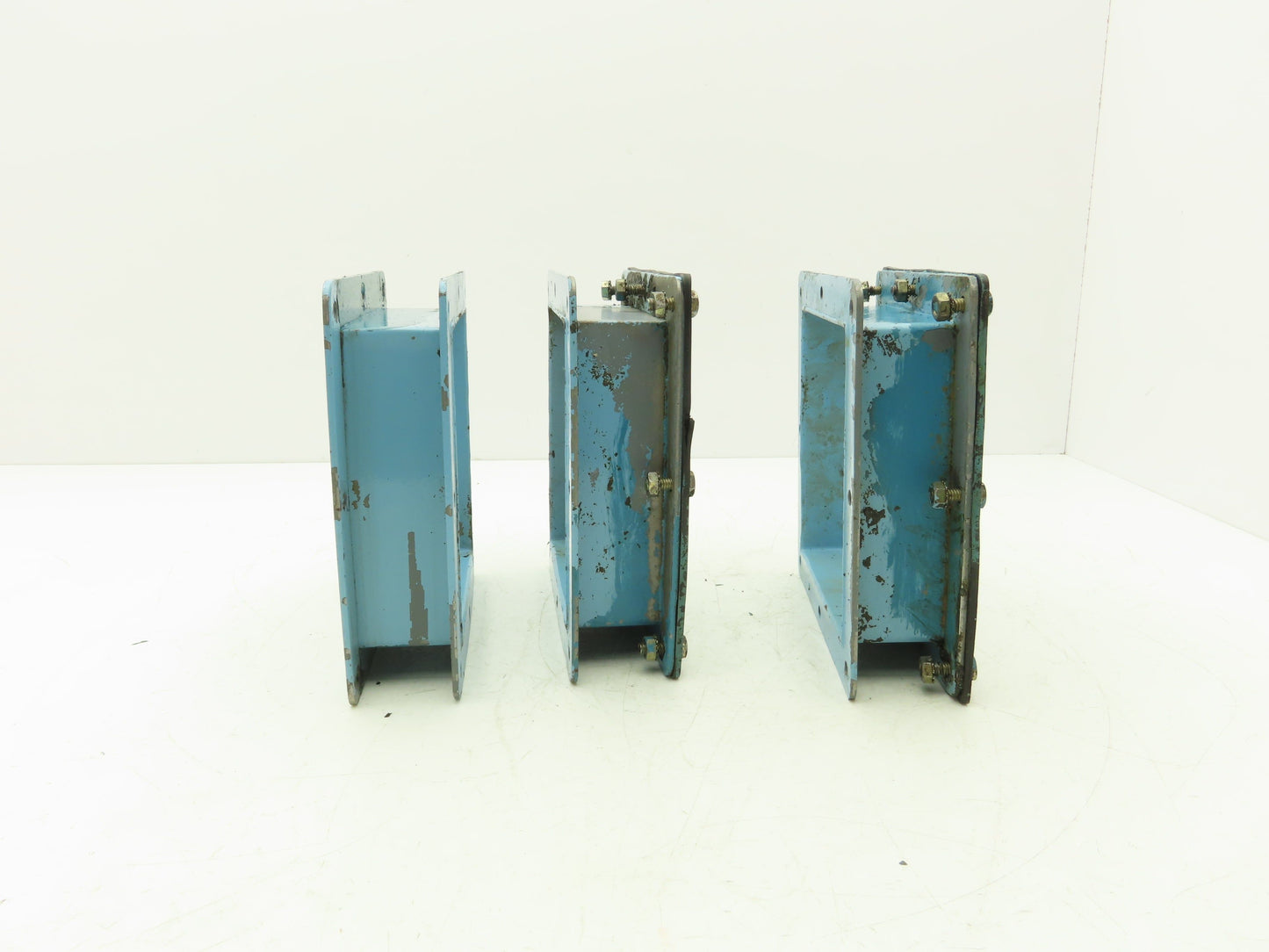 Wiegmann JWN662 6"x6" Wireway Nipple Feed-Through 2" Hoffman Lot of 3