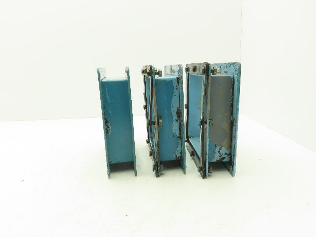 Wiegmann JWN662 6"x6" Wireway Nipple Feed-Through 2" Hoffman Lot of 3